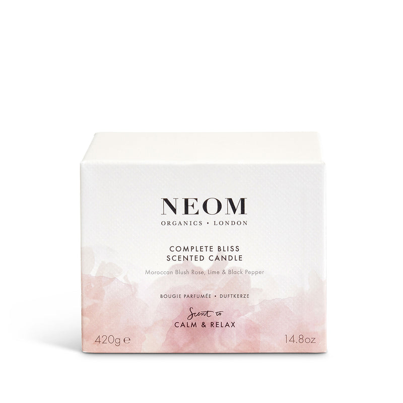 complete bliss 3 wick candle box