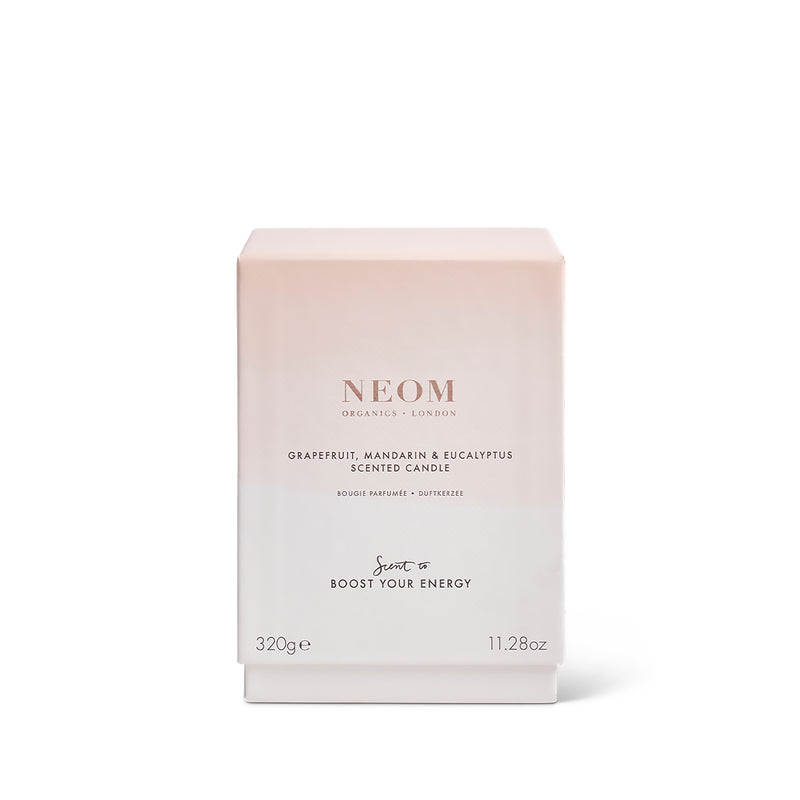 Grapefruit, Mandarin & Eucalyptus Scented Candle (2 Wick)