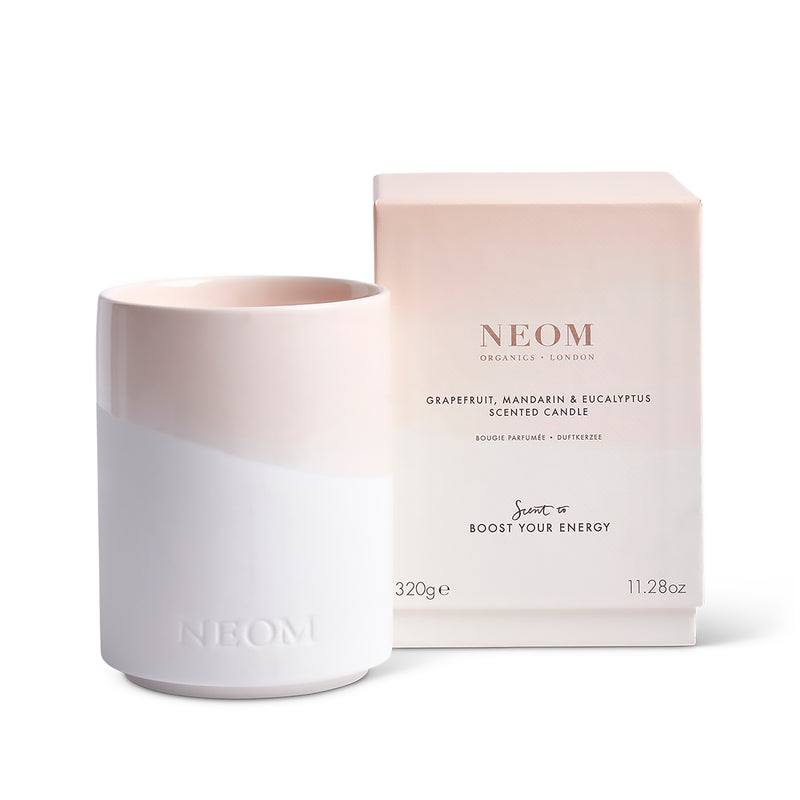 Grapefruit, Mandarin & Eucalyptus Scented Candle (2 Wick)