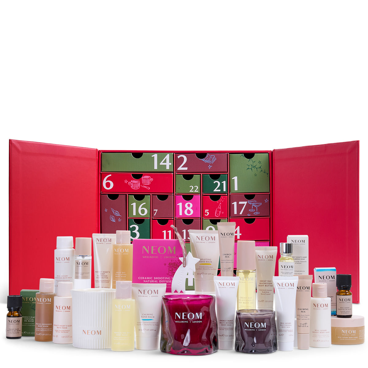 24 Days Of Wellbeing Advent Calendar (Worth £399)