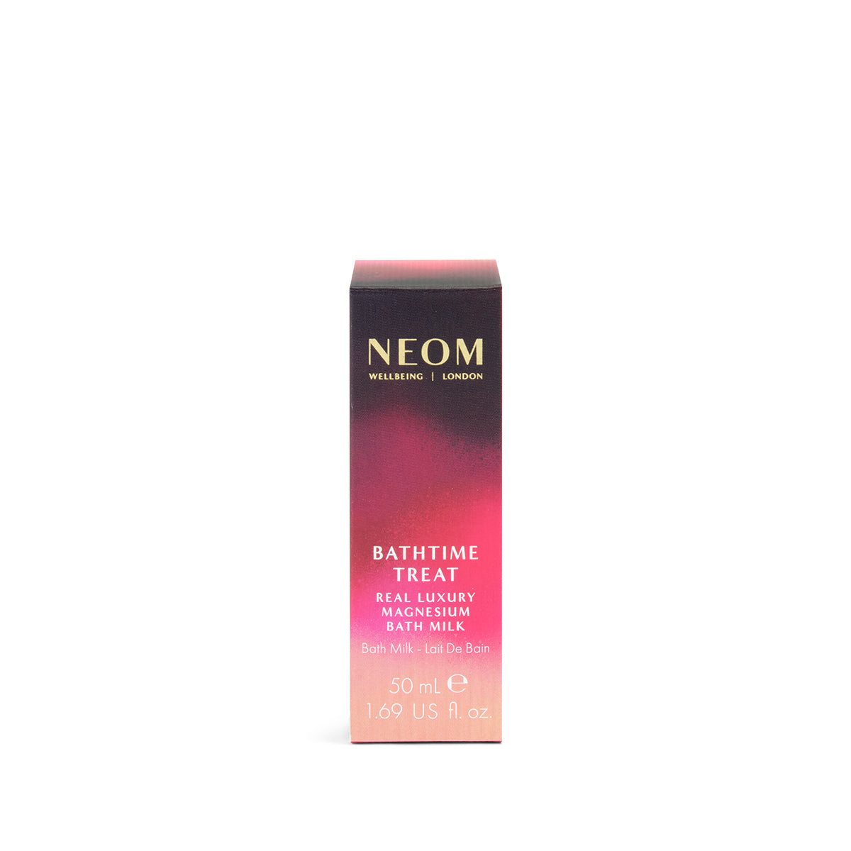 NEOM Bathtime Treat product packaging on a white background