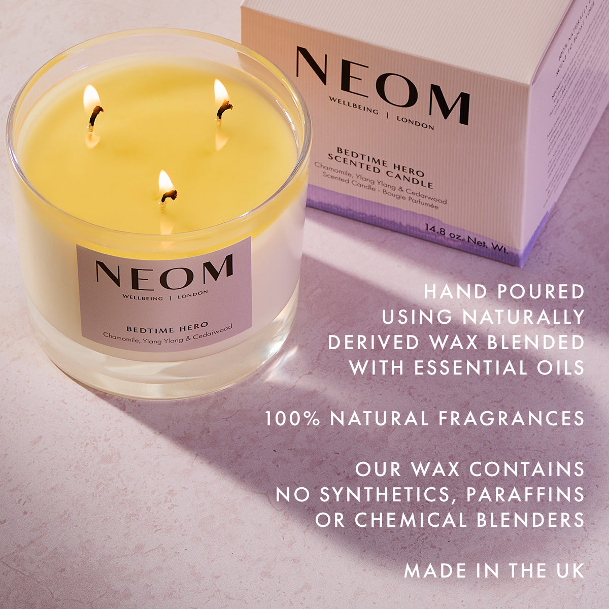 Sleep Candles | Aromatherapy Candles For Sleep | NEOM Wellbeing