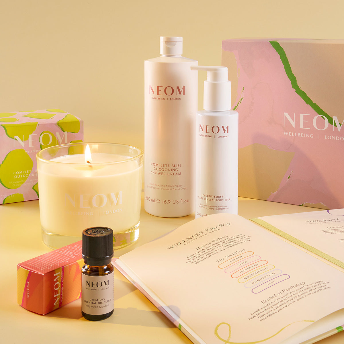 NEOM Turns Twenty Birthday Box