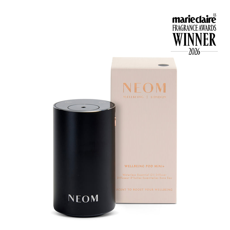 Wellbeing Pod Mini+ Waterless Essential Oil Diffuser in Black