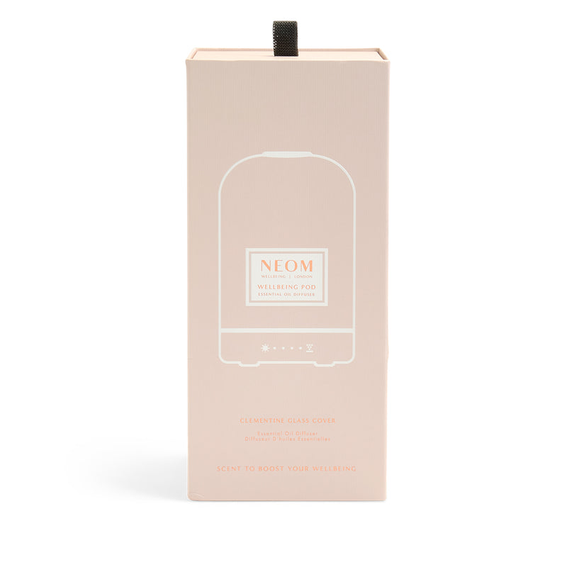 NEOM product packaging on a white background