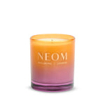 NEOM Cosy Nights 1 Wick Scented Candle with gradient colour on a white background