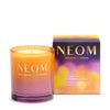 NEOM Cosy Nights 1 Wick Scented Candle with packaging on a white background