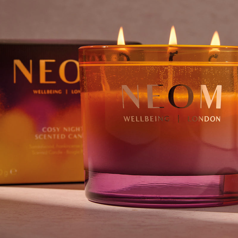 NEOM Cosy Night's 3 Wick Candle