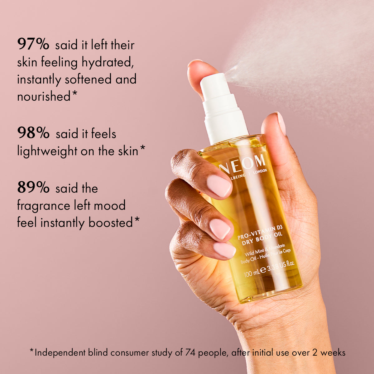 Pro-Vitamin D3 Dry Body Oil