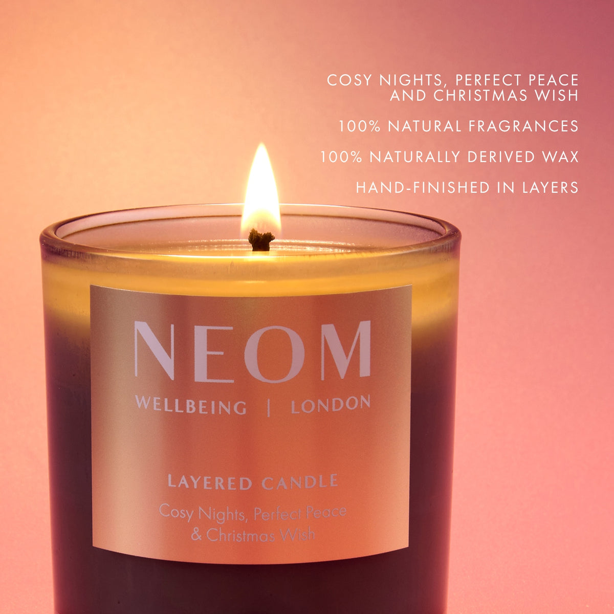 Christmas Layered Candle