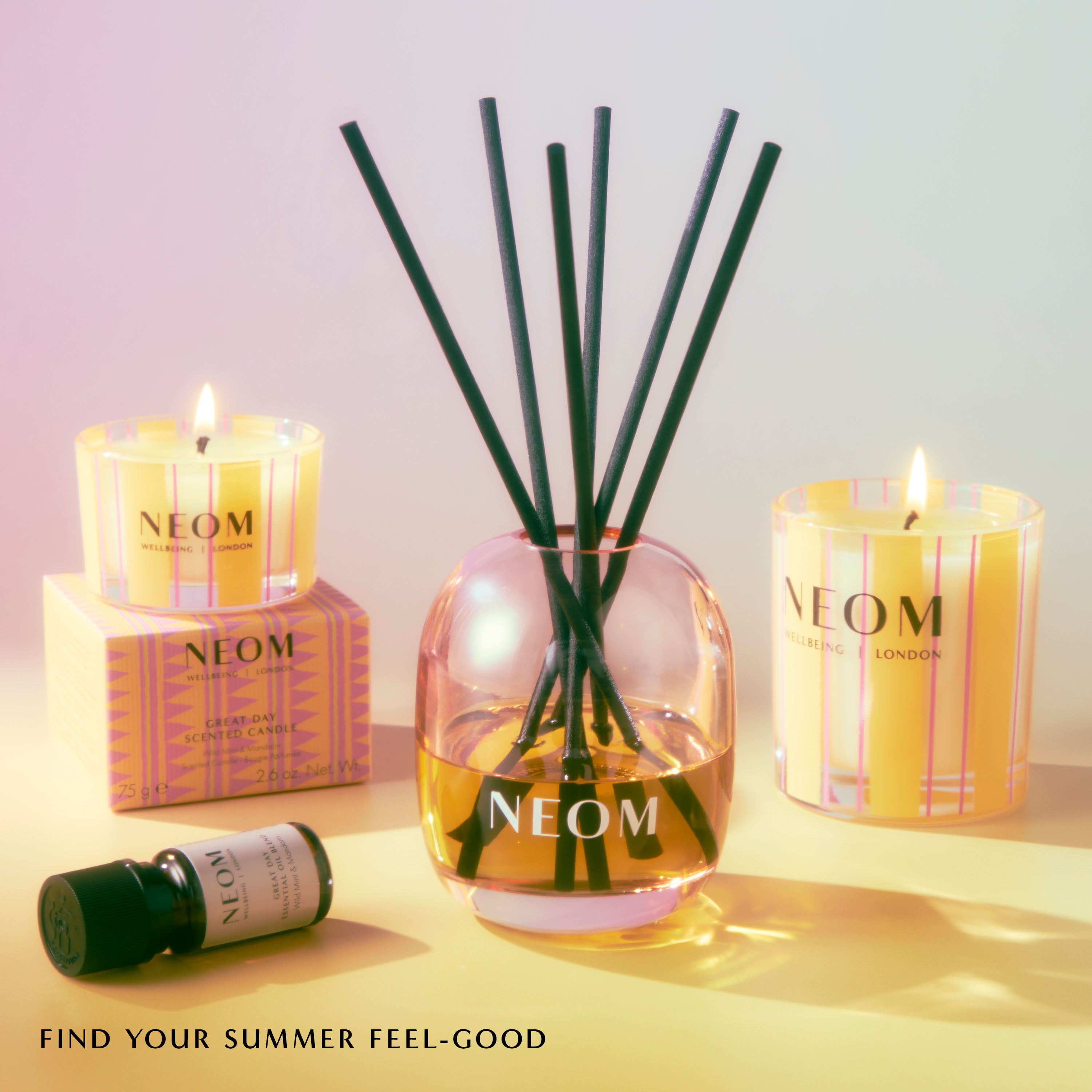 Luxury Candles | Scented Home Candles | NEOM Wellbeing