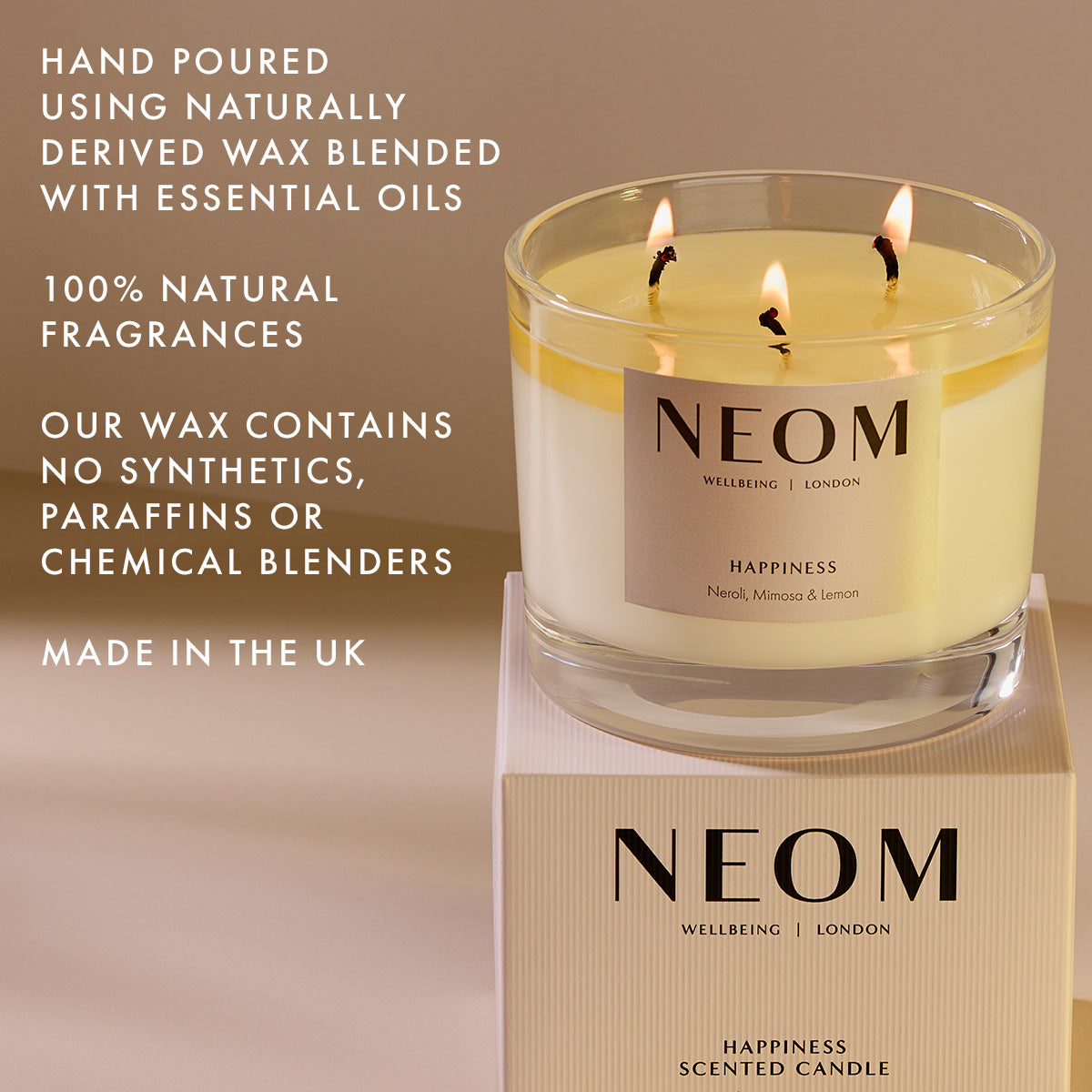 Happiness Scented Candle (3 Wick) Happiness Scented Candle (3 Wick)