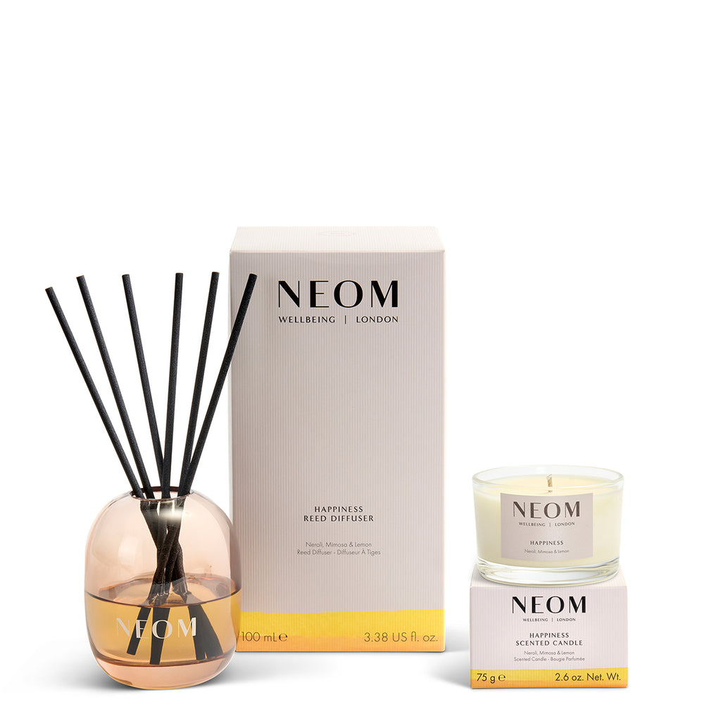 Happiness Reed Diffuser & Travel Candle