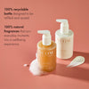 NEOM Great Day hand wash and lotion set with foam, eco-friendly natural fragrance skincare