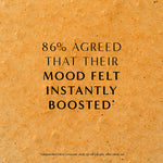 Close-up of natural exfoliating hand wash texture with bubbles and botanical particles