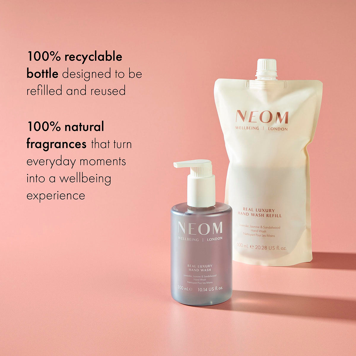 Real Luxury Hand Wash Refill 600ml