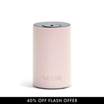 Pod Diffuser with 'NEOM' branding on a white background, featuring a 40% off flash offer.