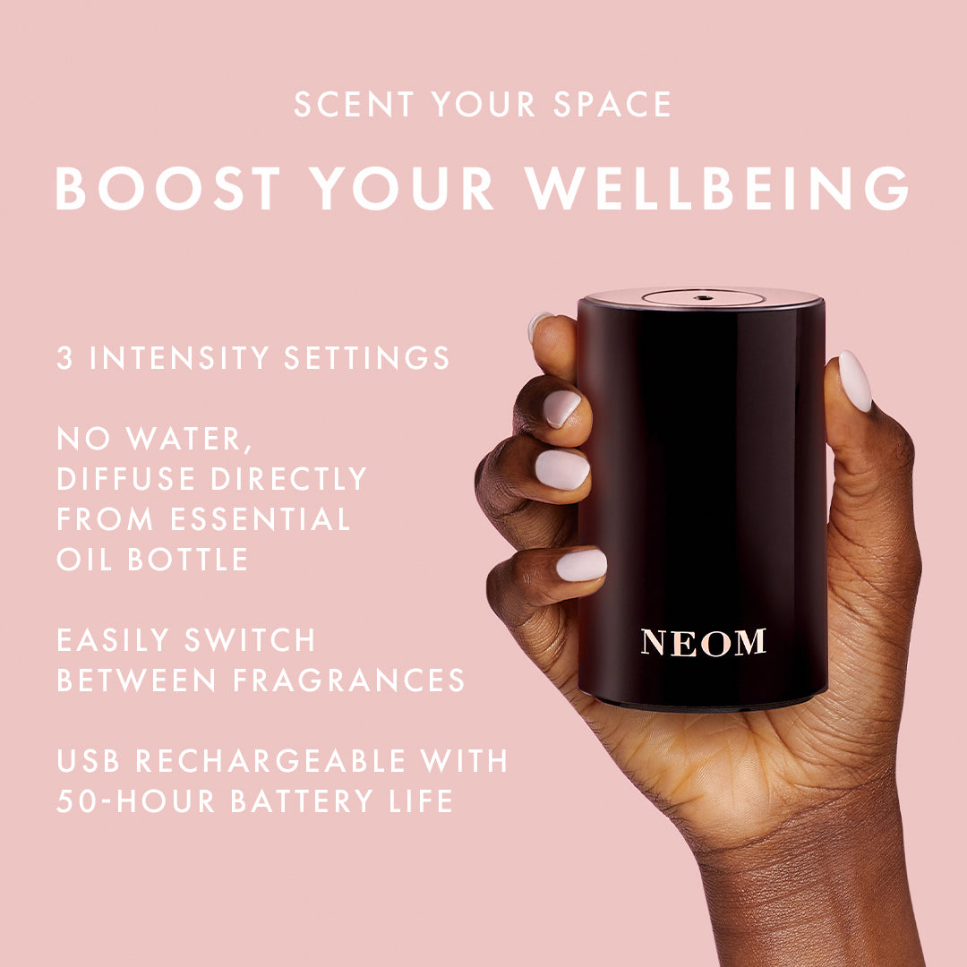 Feel Refreshed Pod Mini in Black Starter Pack – NEOM Wellbeing UK