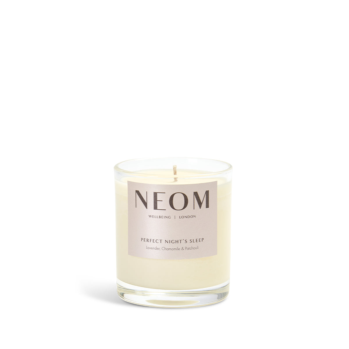 NEOM Perfect Night's Sleep 1 Wick Scented Candle on a white background