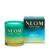 NEOM Perfect Peace 1 Wick Scented Candle and packaging on a white background