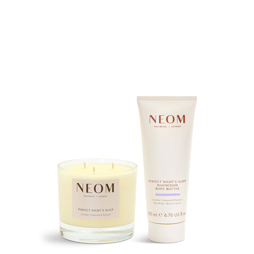 Perfect Nights Sleep 3 Wick Candle & Magnesium Body Butter
