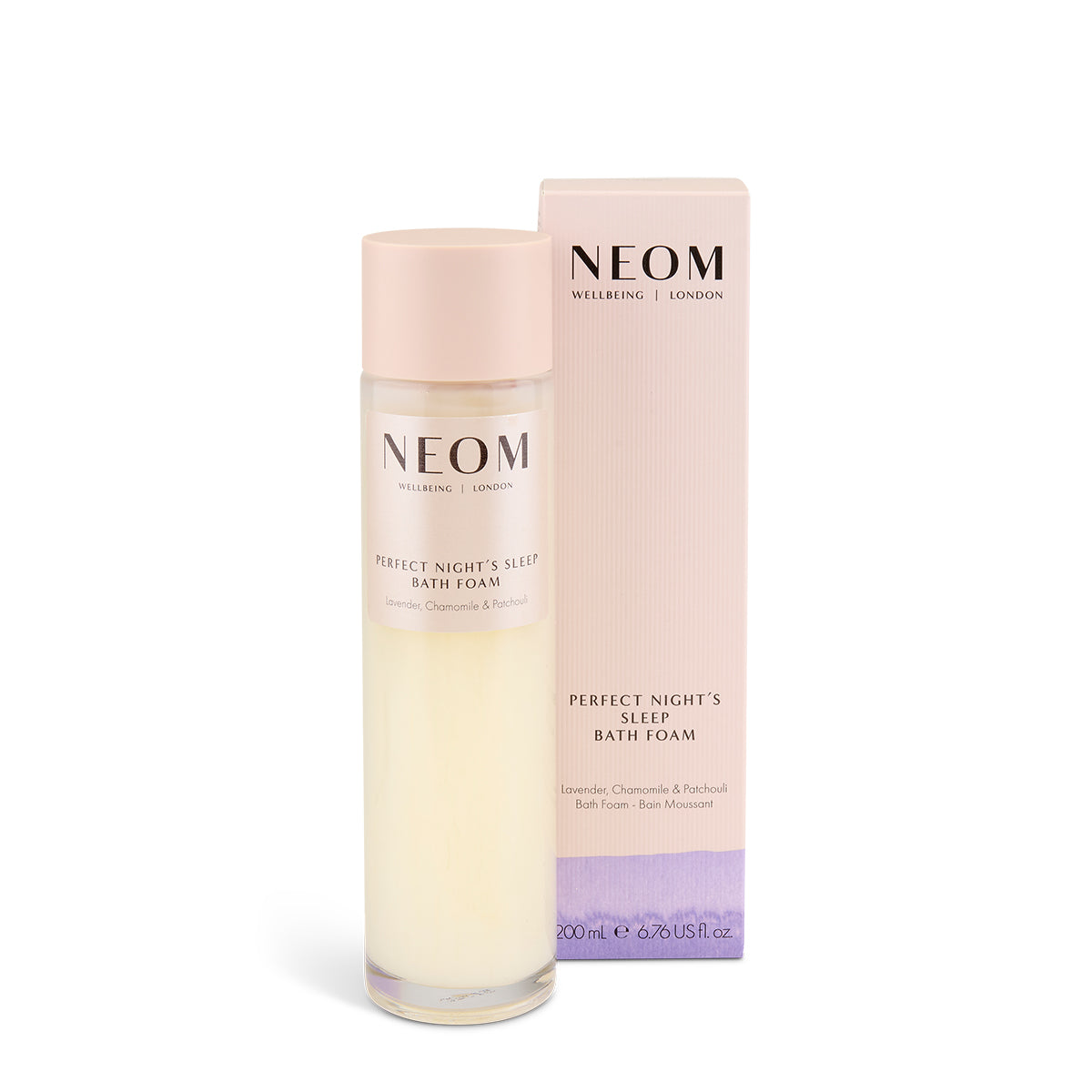 NEOM perfect night's sleep bath foam