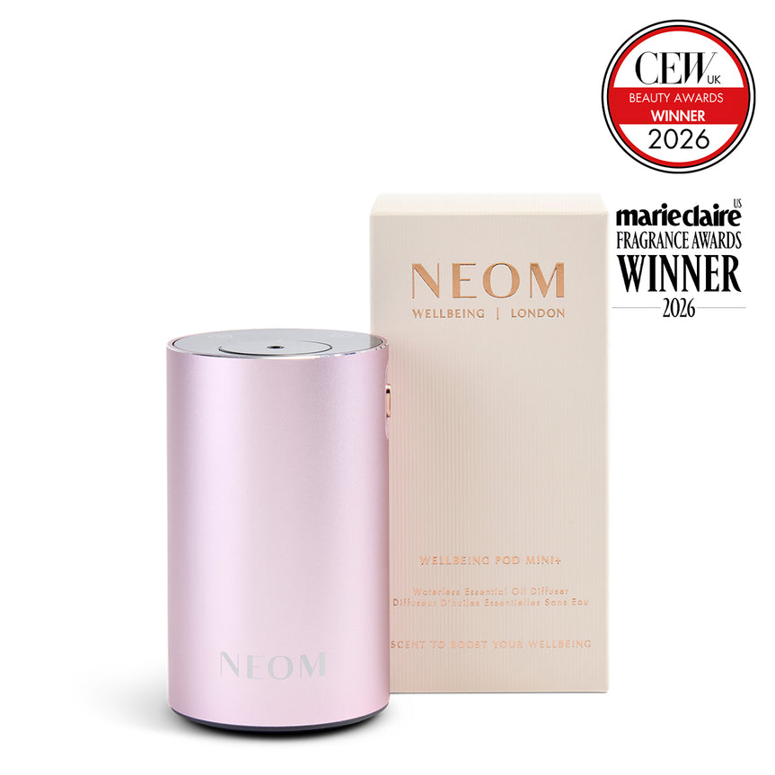 Wellbeing Pod Mini+ Waterless Essential Oil Diffuser in Pink