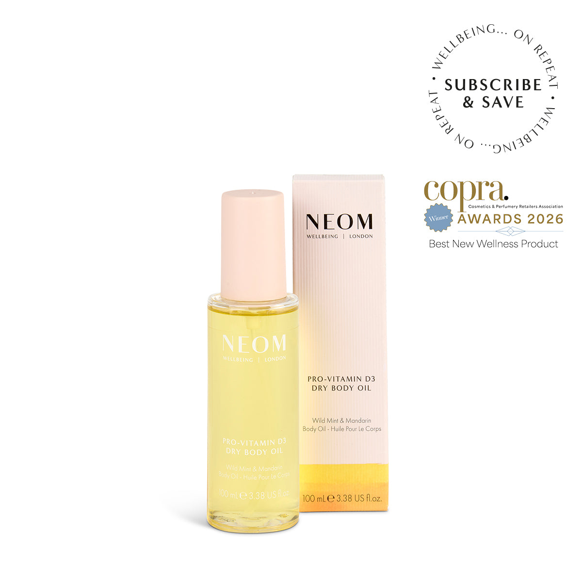 Great Day Pro-Vitamin D3 Dry Body Oil 100ml