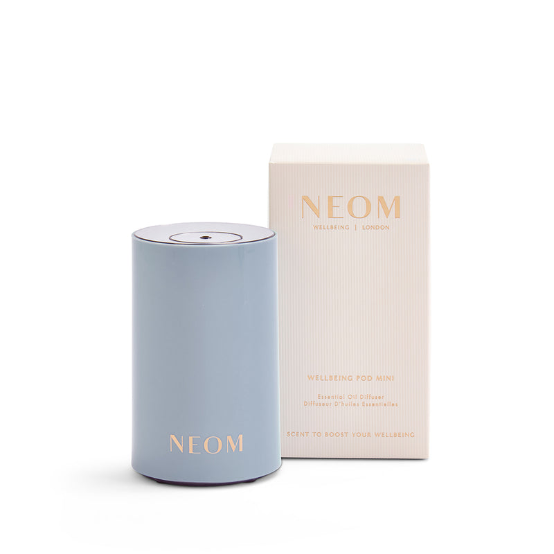 Wellbeing Pod Mini Waterless Essential Oil Diffuser in Cool Grey