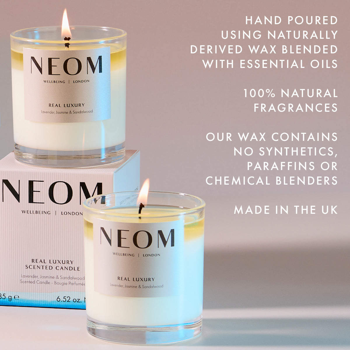 Real Luxury Scented Candle (1 Wick)