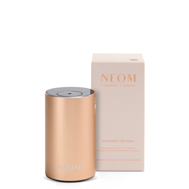 NEOM Wellbeing Rose Gold Pod Mini+ Electric Waterless Diffuser