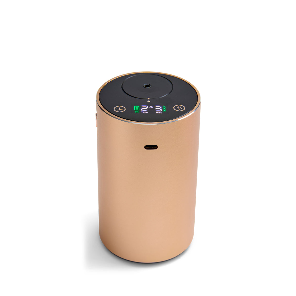 Mini Pod Diffuser Wellbeing Pod Mini+ Waterless Essential Oil Diffuser in Rose Gold ...