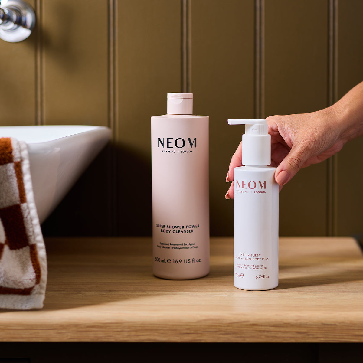 Energy Burst Multi-Mineral Body Milk 200ml – NEOM Wellbeing UK