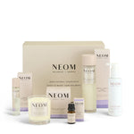 NEOM Perfect Night's Sleep box including skincare and home fragrance on a white background