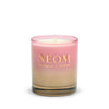 NEOM Sparkling Joy 1 Wick Scented Candle with a pink and beige gradient on a white background