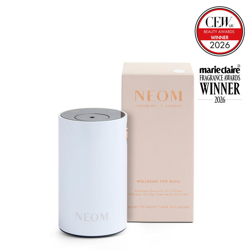 Wellbeing Pod Mini+ Waterless Essential Oil Diffuser in White