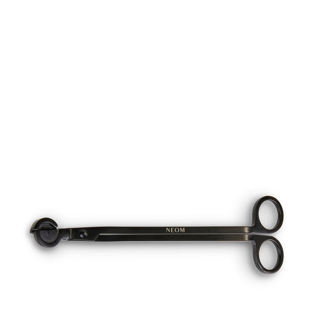 Black Wick Trimmer with 'NEOM' branding on a white background