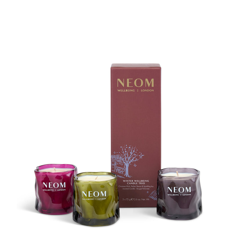 Winter Wellbeing Candle Trio (Worth £63)