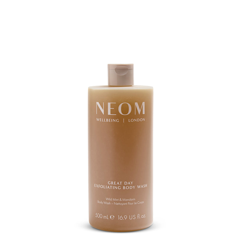 NEOM great day body wash 500ml on a white background
