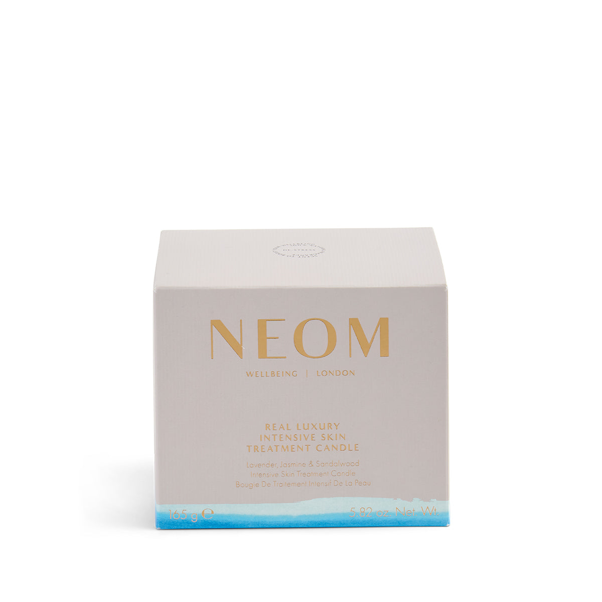 NEOM box on a white background