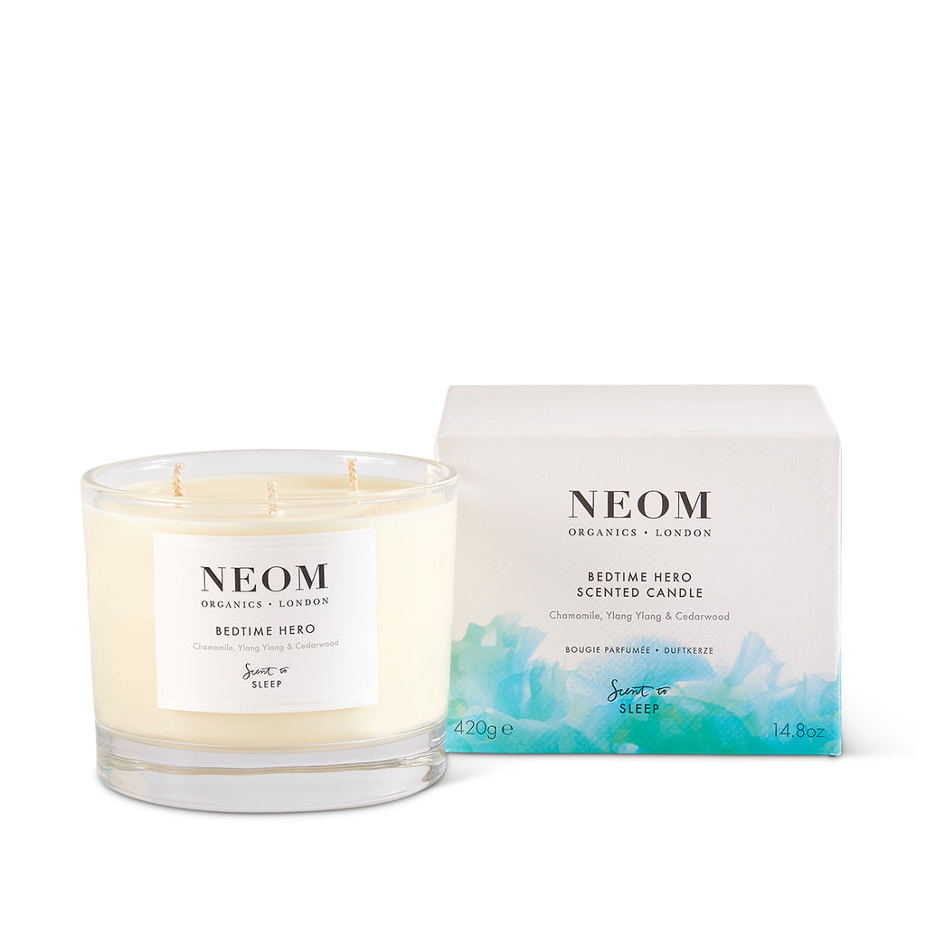 Bedtime Hero Scented Candle (3 Wick) | NEOM Wellbeing UK